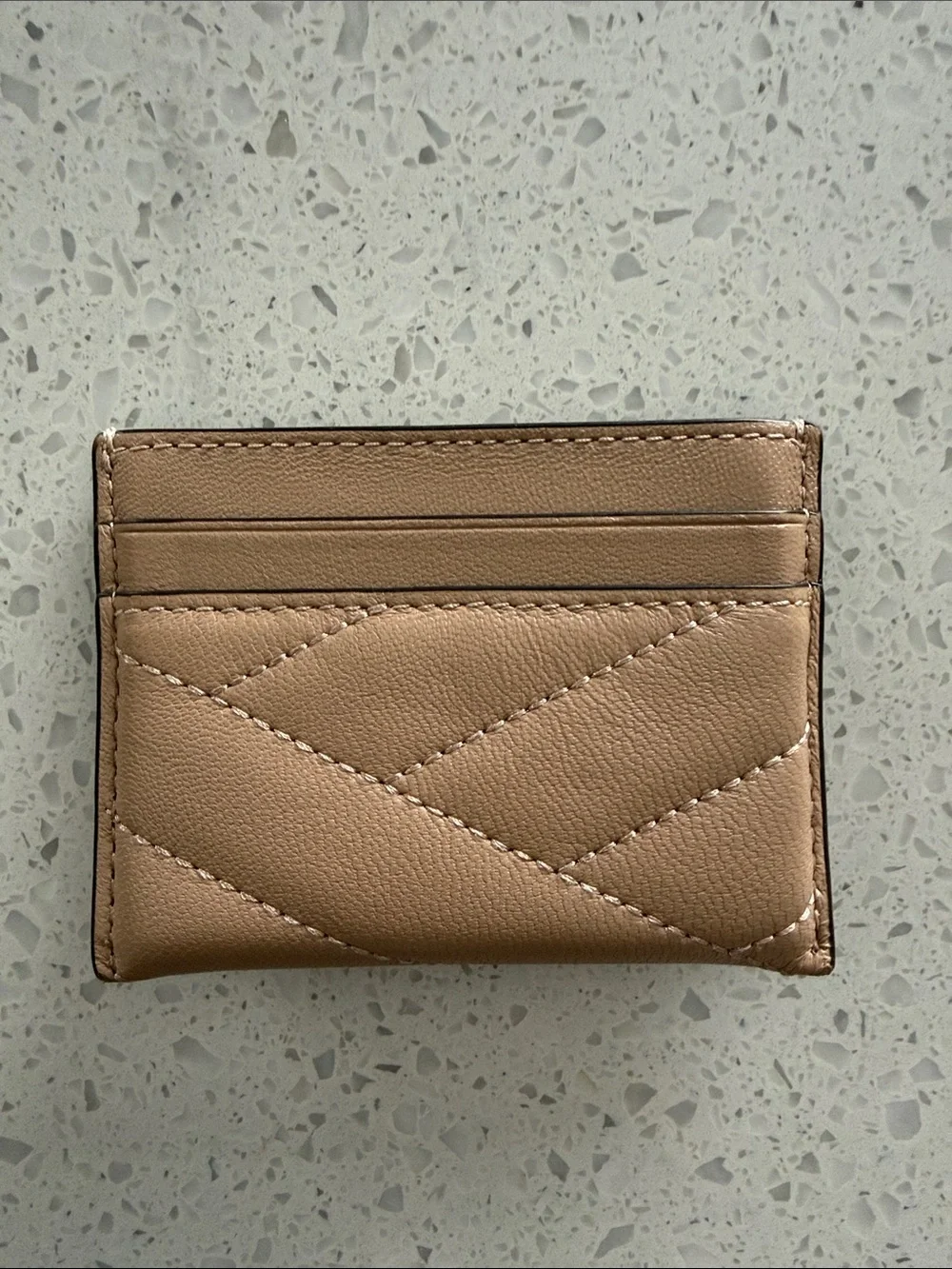 Tory Burch Kira Chevron Quilted Leather Card Case